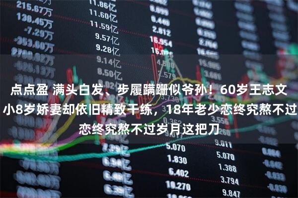 点点盈 满头白发、步履蹒跚似爷孙！60岁王志文近况曝光，小8岁娇妻却依旧精致干练，18年老少恋终究熬不过岁月这把刀
